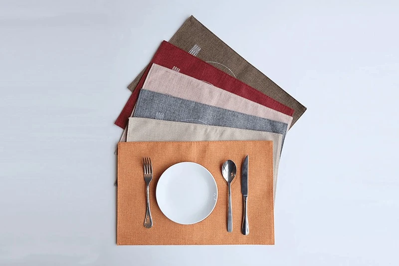 Cotton Table Placemat And Coaster Set Or Dining Table Mat suppliers
